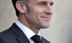 Le président français Emmanuel Macron à l'Elysée, à Paris, le 9 décembre 2025