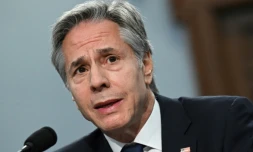 Le secrétaire d'Etat américain Antony Blinken à Washington, le 22 mai 2024