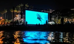 Cannes fête les 30 ans du "Grand Bleu" avec une projection du film, au cinéma de la Plage, le 11 mai 2018