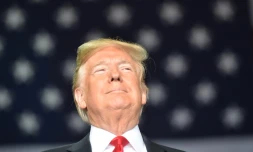 Le président américain Donald Trump lors d'un meeting à Macon, le 4 novembre 2018 en Géorgie