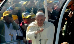 Le pape François à Temuco, au CHili, le 17 janvier 2018