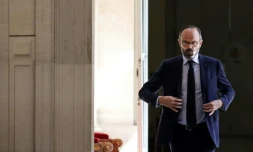 Le Premier ministre français Edouard Philippe le 14 avril 2020