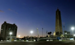 La place de la Révolution à La Havane le 28 novembre 2016