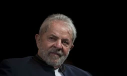 L'ex-président brésilien Luiz Inacio Lula da Silva, le 16 janvier 2018 à Rio de Janeiro