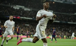 Le jeune Brésilien Vinicius Junior a lancé le Real Madrid sur la voie du succès contre le Barça dans le clasico disputé au stade Santiago-Bernabeu, le 1er mars 2020