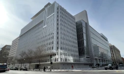 Le siège de la Banque mondiale à Washington, le 19 janvier 2022