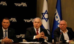 Le Premier ministre israélien Benjamin Netanyahu le 18 septembre 2019 à Jerusalem