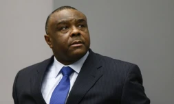 L'ancien vice-président congolais Jean-Pierre Bemba au tribunal de la CPI, le 21 juin 2016 à La Haye