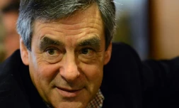 L'ex-Premier ministre François Fillon à Sablé-Sur-Sarthe, le 20 mars 2015 