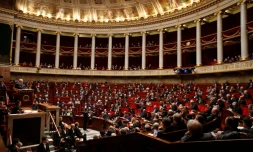 L'Assemblée nationale, le 26 janvier 2016 à Paris