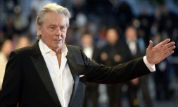 L'acteur mythique Alain Delon lors du 66e Festival de Cannes, le 25 mai 2013