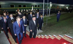 Le dirigeant nord-coréen Kim Jong Un est arrivé en Russie