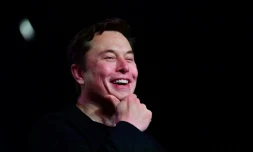 Le patron de Tesla Elon Musk, le 14 mars 2019 Ă Hawthorne, en Californie.