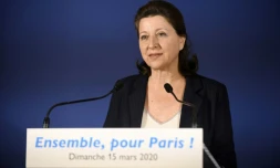 Agnès Buzyn après le premier tour des municipales à Paris, le 15 mars 2020