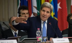 Le Secrétaire d'Etat américain John Kerry le 2 février 2016 à Rome