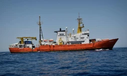 Le navire Aquarius le 6 mai 2018
