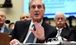 Le procureur spécial Robert Mueller devant le CongrÚs, le 24 juillet 2019 à Washington