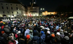 Manifestation contre l'extrême droite, le 9 janvier 2025 à Vienne