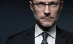 Nicolas Forissier, ancien responsable de l'audit interne d'UBS France, devenu lanceur d'alerte, le 11 mai 2022 à Paris
