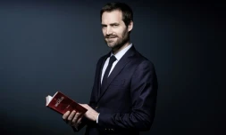 Le patron du guide Michelin Gwendal Poullennec à Paris, le 21 janvier 2020