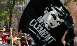 Manifestation d'hommage au militant antifaschiste Clément Méric à Paris, le 4 juin 2023