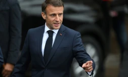 Le président Emmanuel Macron le 21 septembre 2023 à Paris
