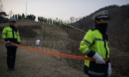 Manifestation contre l'installation du bouclier antimissile américain, en Corée du Sud, le 18 mars 2017