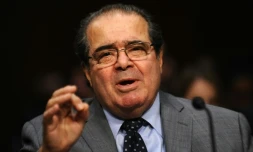Le juge Ă la Cour suprĂȘme Antonin Scalia, le 5 octobre 2011 Ă Washington