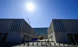 Le siège du renseignement extérieur allemand (BND) à Berlin le 12 août 2026