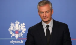 Le ministre de l'Economie Bruno Le Maire, le 18 juin 2018 à l'Elysée, à Paris