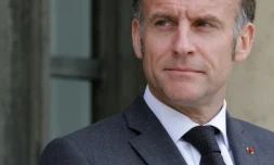 Le président Emmanuel Macron, le 24 mars 2026 à l'Elysée, à Paris