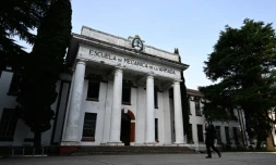 L'Ecole de mécanique de la marine (Esma) à Buenos Aires le 12 septembre 2023