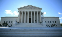 La Cour suprĂȘme amĂ©ricaine, le 1er juillet 2024 Ă Washington