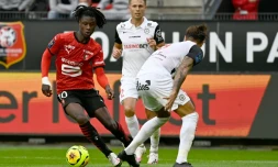 Le milieu de terrain français Eduardo Camavinga, le 29 août à Rennes 