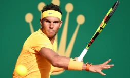 Rafael Nadal, le 19 avril 2018, à Monte Carlo