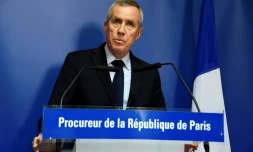 Le procureur François Molins lors d'une conférence de presse le 9 septembre 2016 à Paris