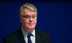 Le haut-commissaire aux Retraites, Jean-Paul Delevoye, dans la tourmente depuis des révélations sur sa déclaration d'intérêts. Photo d'illustration, le 9 décembre à Paris