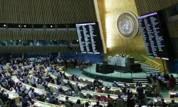 Les résultats du vote à l'Assemblée générale de l'ONU, le 21 décembre 2017 à New York