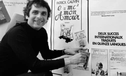 L'éditeur français Jean-Claude LattÚs à Nice le 5 mai 1977