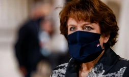 Roselyne Bachelot en novembre 2020 au Panthéon