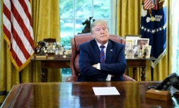 Le président américain Donald Trump le 26 juillet 2019 à Washington DC