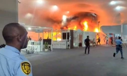 Un incendie s'est déclaré sur le site de la COP30 de Belem, au Brésil, le 20 novrembre 2026