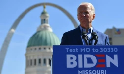 Joe Biden, le 7 mars 2020 à   Saint-Louis (Missouri)