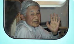 L'empereur Akihito, le 25 juillet 2016
