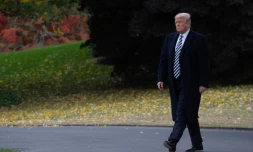 Le président américain Donald Trump à la Maison Blanche le 1er novembre 2018