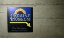 A Berlin, une expo dans un bunker nazi pour encourager le soutien à l'Ukraine