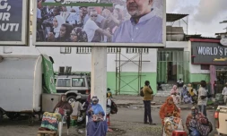Des changeuses de monnaie dans les rues de Djibouti, le 11 avril 2021