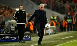 L'entraßneur allemand du Bayern, Jupp Heynckes, lors du quart de finale retour de la Ligue des champions face au Séville FC, à Munich, le 11 avril 2018
