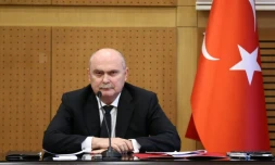 Le ministre turc des Affaires étrangères Feridun Sinirlioglu à Ankara en Turquie, le 16 octobre 2015 