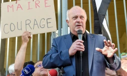 Daniel Cueff, le maire de Langouët, commune bretonne, qui a pris un arrêté anti-pesticide en mai 2019